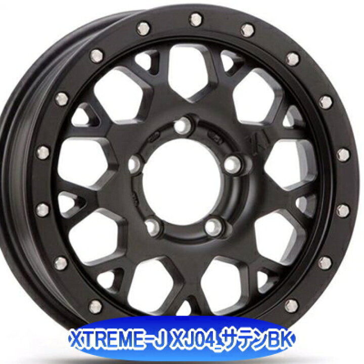 楽天市場】ホイール： MLJ XTREME-J XJ04 ホイールサイズ： 5.5J-16 