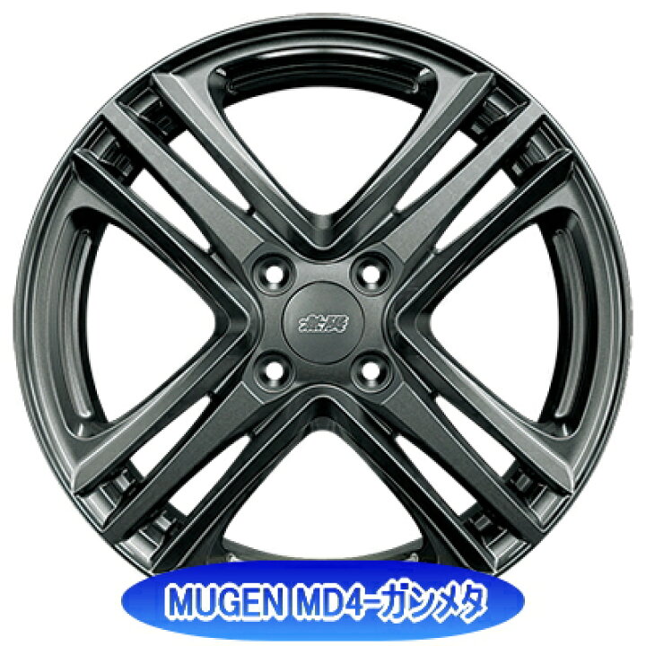 楽天市場】ホイール： MUGEN MD4 ホイールサイズ： 5.0J-15 タイヤ銘柄 