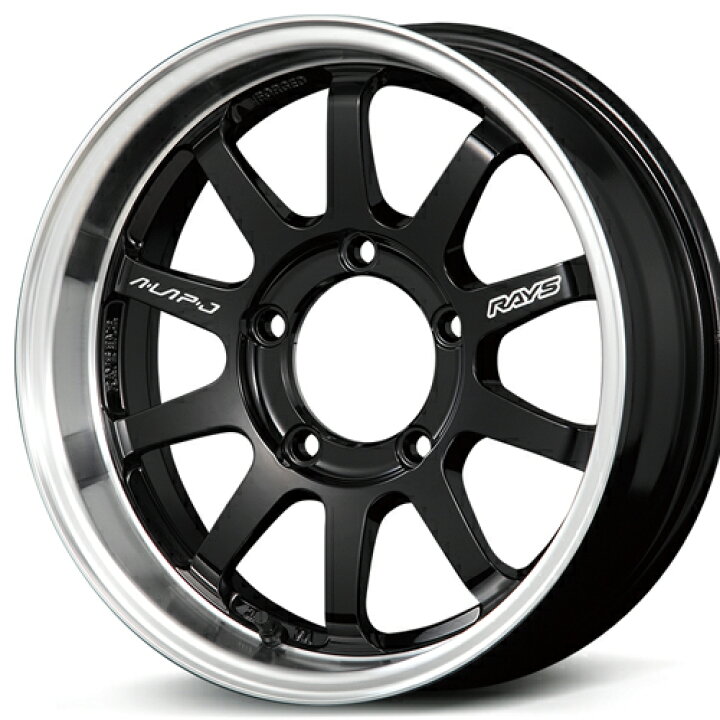 楽天市場】ホイール： RAYS KC DECOR A○LAP-J ホイールサイズ： 5.5J 