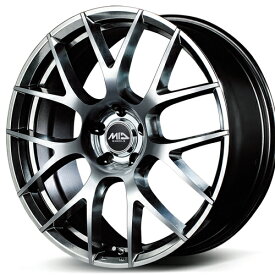 ホイール： MID EXCLUSIVE 027F ホイールサイズ： 7.0J-17 タイヤ銘柄： TOYO TIRES TRANPATH Lu II(Lu2) タイヤサイズ： 215/60R17 タイヤ＆ホイール4本セット【17インチ】