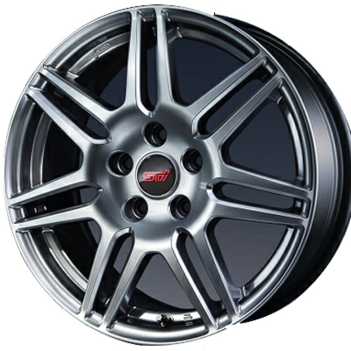 楽天市場】ホイール： スバル純正 STI ホイールサイズ： 7.0J-18 