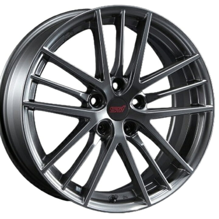 楽天市場】ホイール： スバル純正 STI ホイールサイズ： 7.5J-18 
