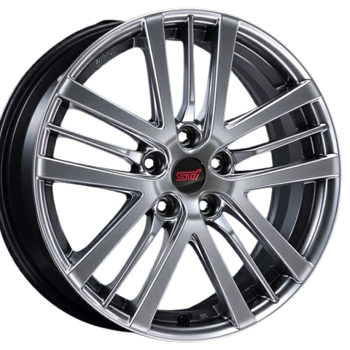 楽天市場】ホイール： スバル純正 STI ホイールサイズ： 7.0J-18 