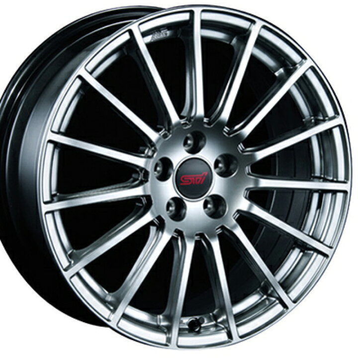 楽天市場】ホイール： スバル純正 STI ホイールサイズ： 7.5J-17 