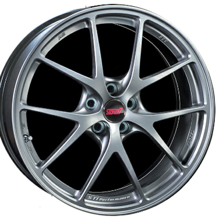楽天市場】ホイール： スバル純正 STI BBS製 ホイールサイズ： 7.5J-18 