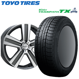 メルセデスベンツ Vクラス(W447)用 タイヤ銘柄： トーヨー ウィンター トランパス TX タイヤサイズ： 225/55R17 97Q ホイール： アルミホィール スタッドレスタイヤ ホイール4本セット【17インチ】