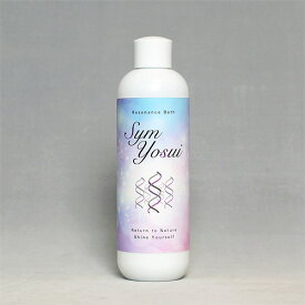 Resonance Bath Sym YOSUI　-シンヨースイ- 入浴剤 入浴液 抗酸化作用 生体活性化作用 シリカ 天然素材