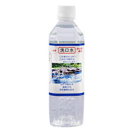 洗口水【1本】／うがい ウイルス対策 喉 ケア マウスウォッシュ ウイルス 対策 除菌 除菌水 キレイ 清潔 無添加 オーガニック 子供 家族で使える 家族 塩 水 食塩水 さっぱり マイルド 低刺激 苦くない 500ml