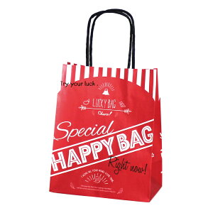紙袋 手提げ 【紙手提げ袋 T-2 HAPPY BAG】使いやすい25枚入