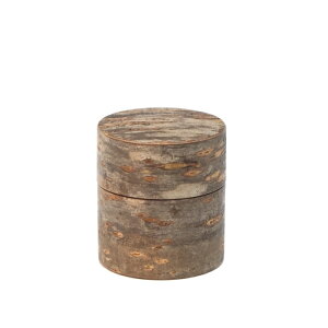 【総皮茶筒 小 チラシ 100g】樺細工 八柳茶筒 桜皮 日本製 伝統工芸 山桜 お茶 木製 珈琲ギフト ラッピング おうち時間敬老の日 プレゼント