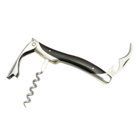 【楽天ランキング1位受賞】 ATHRO アスロ ソムリエナイフ 黒檀 ワインオープナー ワイン ナイフ 日本製 多機能 名入れOK コルク抜き ステンレス製 ギフト 誕生日 プレゼント 母の日 父の日 贈り物 軽量 携帯 便利 手動式【送料・ラッピング無料】