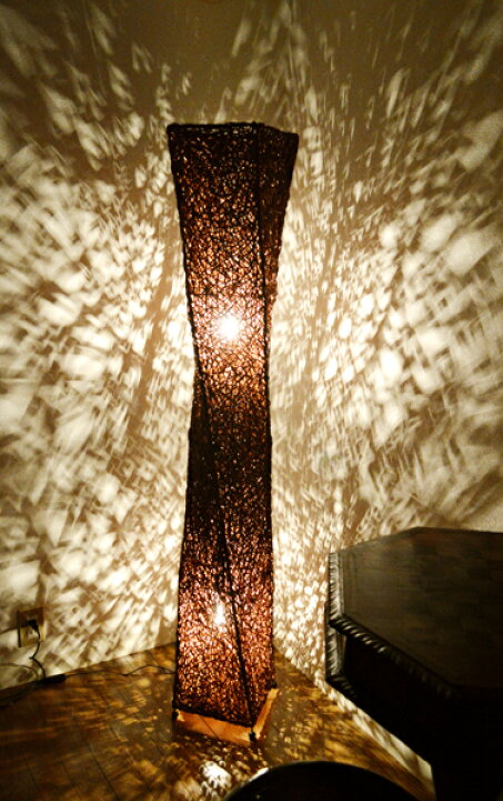 楽天市場】間接照明 アジアン スタンドライト おしゃれ ♪ラタン  