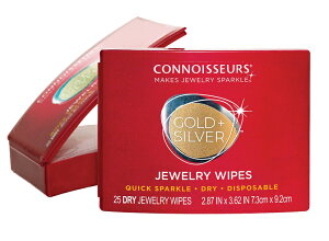 CONNOISSEURS �R�m�V���A�[ Jewelry DRY Disposable Wipes 25's �R�j�V���A�[�Y