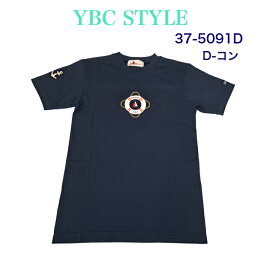 レディース 浮輪刺繍入り半袖Tシャツ