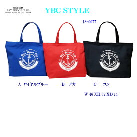 エコYBCトートBAGサイズMLイカリプリント
