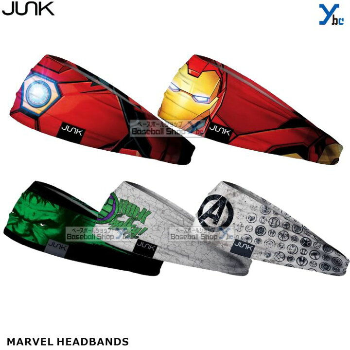 楽天市場 Junk Brands ヘッドバンド Big Bang Lite ジャンクブランド メンズ レディース 男女兼用 ヘアバンド ヘアーバンド マーベル 髪留め 汗止め スポーツ 野球 バスケ テニス ランニング トレーニング ベースボールショップｙｂｃ