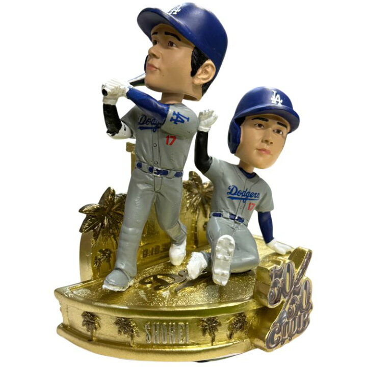楽天市場】50/50 大谷翔平 バブルヘッド人形 ボブルヘット人形  