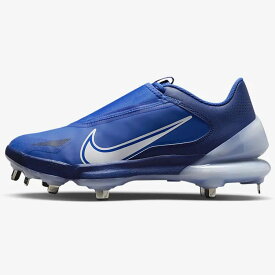 ナイキ Nike 野球 金具スパイク ブルー ホワイト 大人用 一般用 軽量 メンズ マイクトラウト Nike Force Zoom Trout 8 Pro CZ5915-414 プレゼント