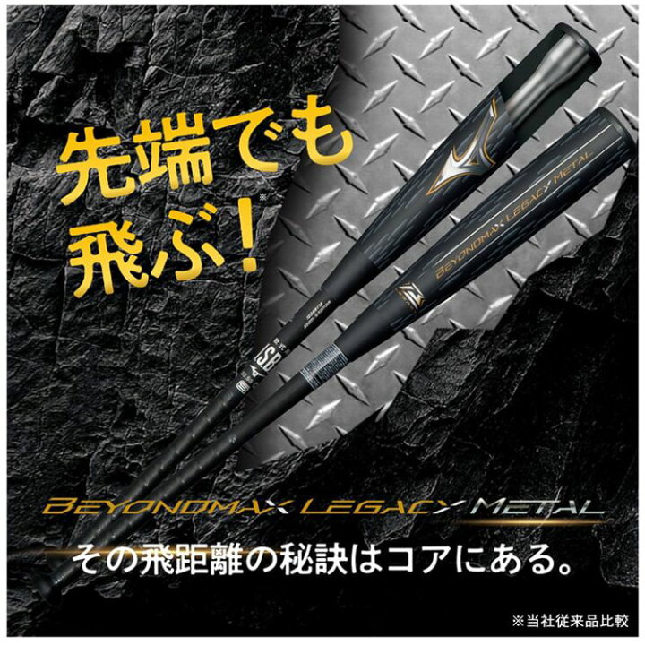 楽天市場】野球 ミズノ ビヨンドマックス レガシー メタル 一般軟式 