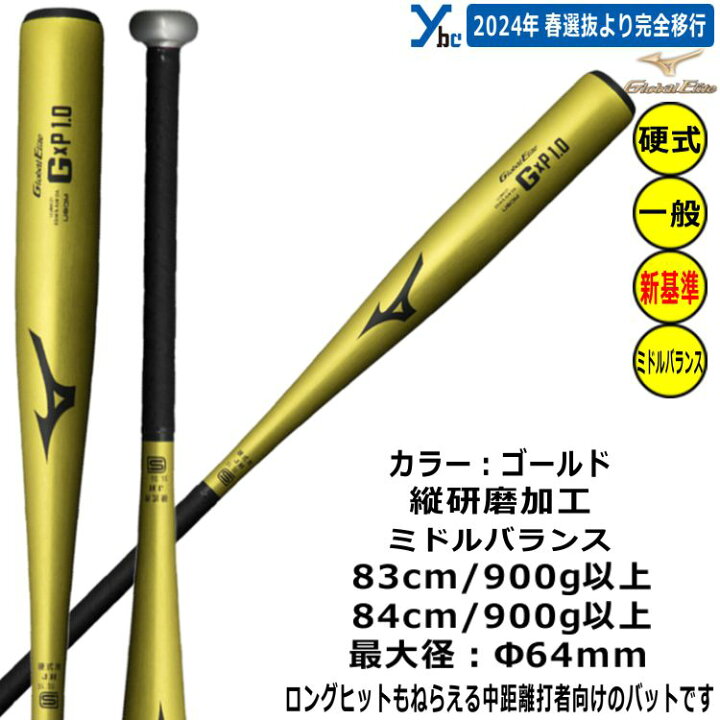 楽天市場】ミズノ グローバルエリート 硬式バット 新基準対応 金属 