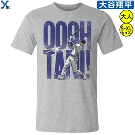 【ドジャース 大谷翔平 Tシャツ】 MLB ロサンゼルス ロサンジェルス ドジャース LA Los Angeles Dodgers Shohei Ohtani 500LEVEL コットン 半袖 丸首 大人 ybc