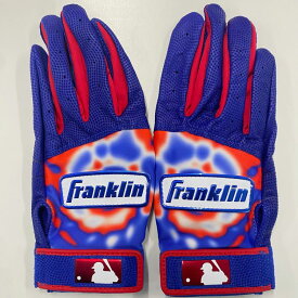 フランクリン 野球 バッティンググローブ 両手 一般バッティング手袋 硬式野球 軟式野球 草野球 大人 Franklin ybc ブルー レッド