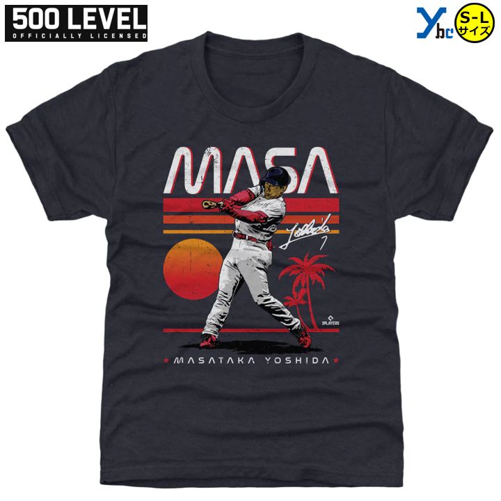 楽天市場】MLB Tシャツ 500level 吉田正尚 YOSHIDA ボストン レッド 