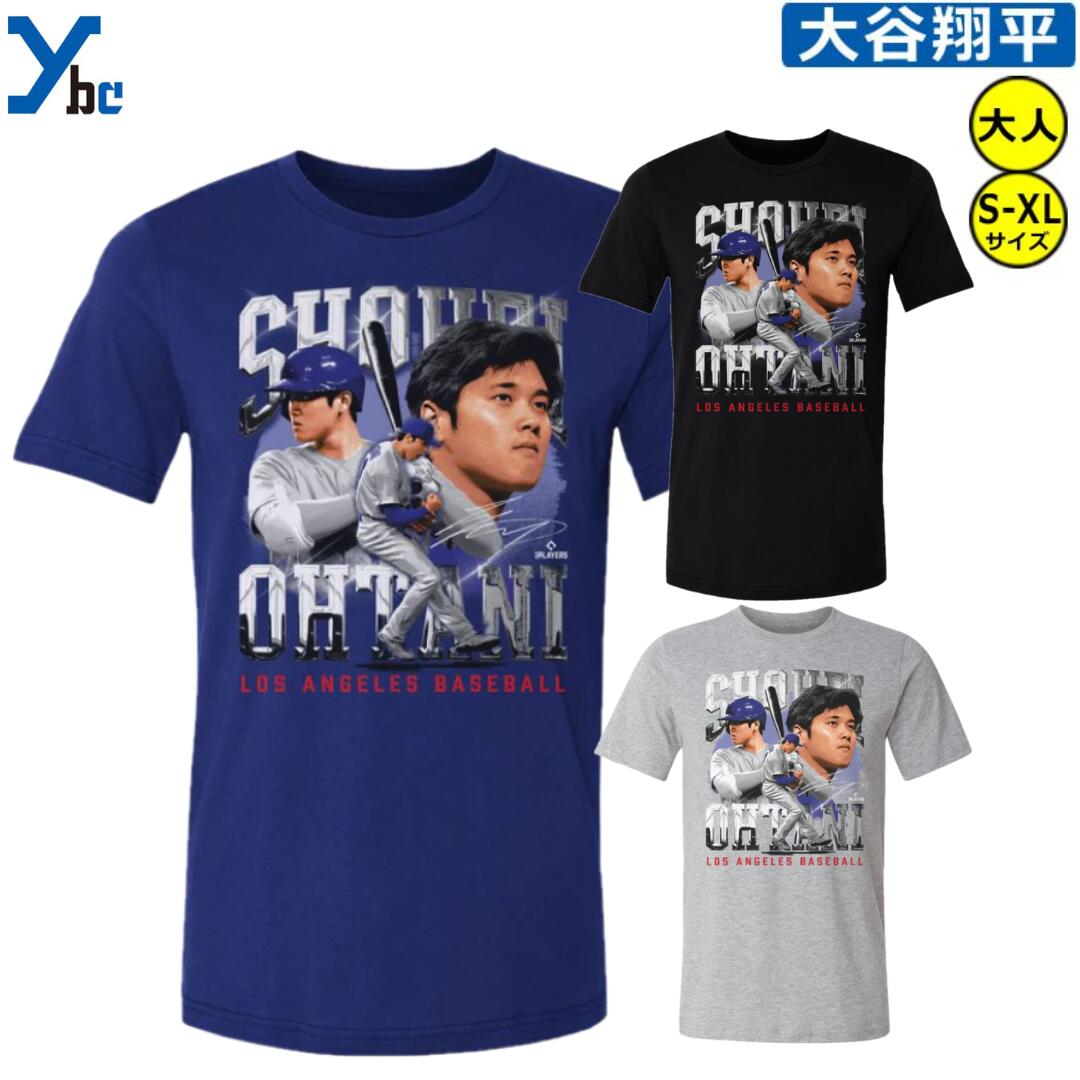 【楽天市場】50_50 大谷翔平 Tシャツ ドジャース 野球 MLB ロサンゼルス ロサンジェルス ドジャース LA Los Angeles Dodgers Shohei Ohtani 500LEVEL 青 ブルー コットン 半袖 丸首 大人 公式ライセンス商品 ybc プレゼント:ベースボールショップybc