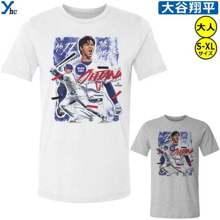 楽天市場】50/50 野球 ドジャース 大谷翔平 Tシャツ MLB ロサンゼルス 