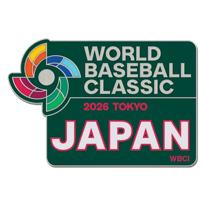 楽天市場】WBC 2026 公式 ピンバッジ World Baseball Classic WinCraft 