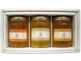 国産はちみつギフトセット（アカシア、ミカン又はトチ、百花[各160g]）【快気祝い】【国産蜂蜜ギフト】【御返し】【出産内祝い】【御礼ギフト】【お誕生日プレゼント】などに 【楽天】