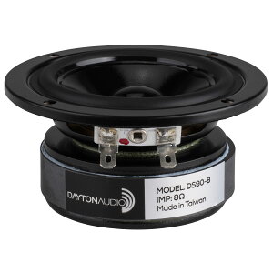 Dayton Audio DS90-8 �X�s�[�J�[���j�b�g 9cm �R�[�e�B�b�h�E�y�[�p�[�R�[�� �t�������W 8��
