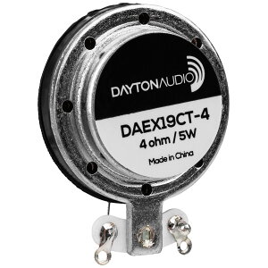 Dayton Audio DAEX19CT-4 Xs[J[jbg 1.9cm RC^Cv GLTC^[ 5W 4iUXs[J[j