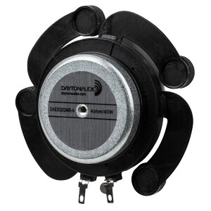 Dayton Audio DAEX32QMB-4 Xs[J[jbg 2.5cm 4{rt KEoX^Cv GLTC^[ 40W 4iUXs[J[j