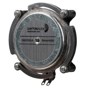 Dayton Audio DAEX32Q-8 �X�s�[�J�[���j�b�g 3.2cm �X�`�[���X�v�����O �^�C�v �G�L�T�C�^�[ 20W 8���i�U���X�s�[�J�[�j