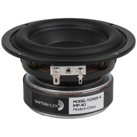 Dayton Audio TCP115-4 スピーカーユニット 11.5cm ペーパーコーン ミッドウーファー 4Ω