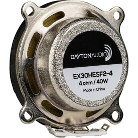 Dayton Audio EX30HESF2-4 スピーカーユニット 3cm 高能率 「交換リング付」 エキサイター 振動スピーカー 40W 4Ω