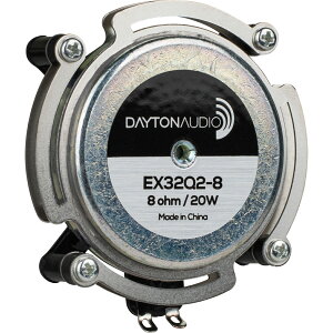 yX[p[SALE-10%EP5{zDayton Audio EX32Q2-8 Xs[J[jbg 3.2cm X`[XvO ^Cv uOtv GLTC^[ UXs[J[ 20W 8