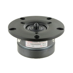 Scan-Speak Discovery R2604/833000 スピーカーユニット 1インチ(25mm) リングドーム ツィーター ダブルマグネット「4Ω」(ペア)
