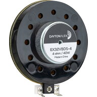 Dayton Audio EX32VBDS-4 スピーカーユニット 3.2cm ミッドバス 「交換リング付」 エキサイター 振動スピ…