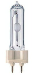 フィリップスマスターカラーCDMシリーズ片口金タイプ　G12　4200Kタイプ定格ランプ電力150W　ランプ電流1.9A　ランプ電圧90V　色温度4200k(PHILIPS CDM-T150W/942)