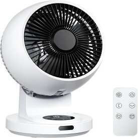 【分解丸洗い・360°強風】サーキュレーター 静音 上下左右 首振り dcモーター 1-12時間入/切タイマー 11段階風量調節 リモコン付き 小型 扇風機 梅雨対策 猛暑対策 省エネ メモリー機能 換気/空気循環/部屋干し 除湿 衣類乾燥 冷房/暖房 PSE認証