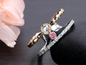 y[YJbg_Cz_Ch0.08ctsNTt@C L2AfUC PT900/K18PGsNS[h OEw 󒍕i/