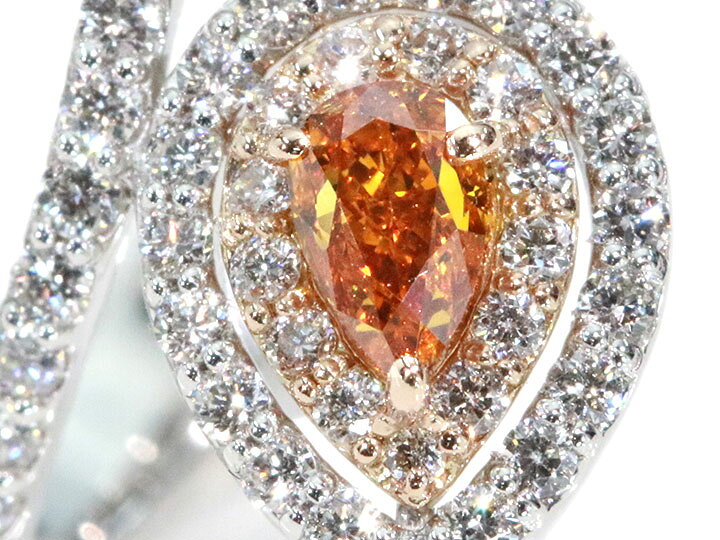 楽天市場】【価格交渉 受付中！！】オレンジダイヤモンド0.357ct＆ 