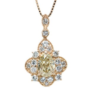 CG[_Ch 1.057Jbg FNCY LIGHT BROWNISH YELLOW VS2 _Ch 0.51Jbg K18PGsNS[h y_glbNX LȏƂƍx _C芪 1_