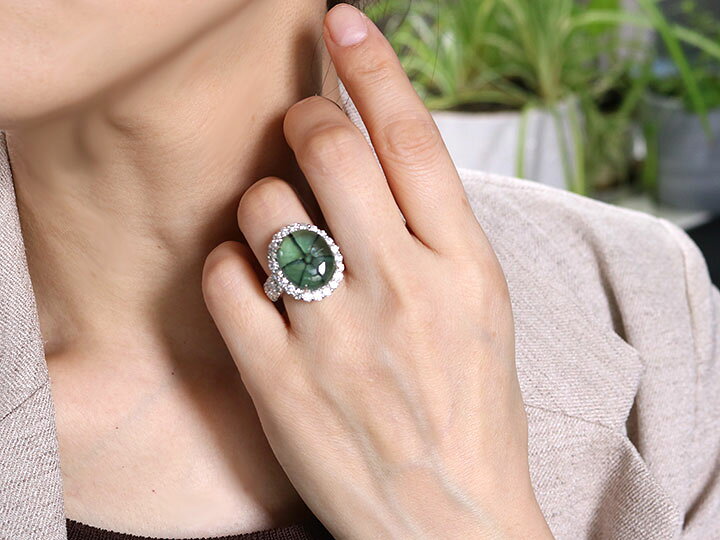 楽天市場】トラピッチェエメラルド15.99カラット ダイヤモンド2.31  