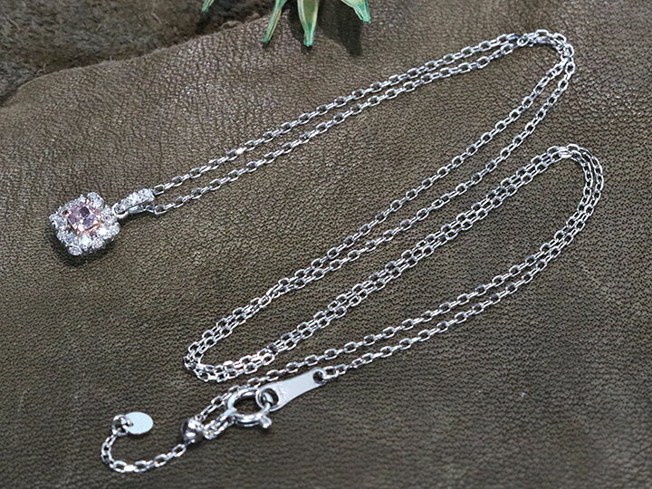 プラチナ ダイヤモンド ネックレス 0.151ct 