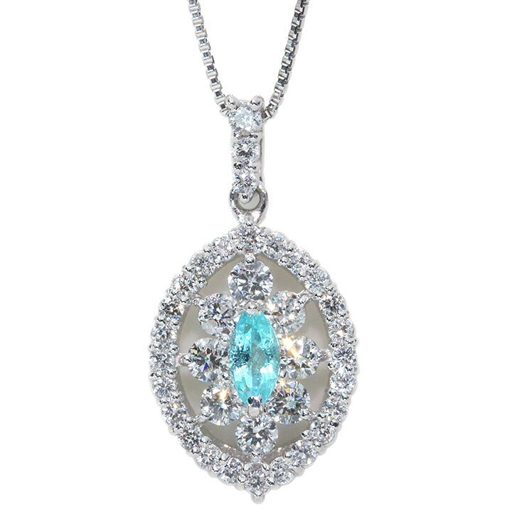 楽天市場】パライバトルマリン 0.15ct ダイヤモンド 0.47ct PT 