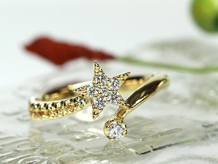 楽天市場】星・スターモチーフのピンキーリング ご希望のサイズで作成  