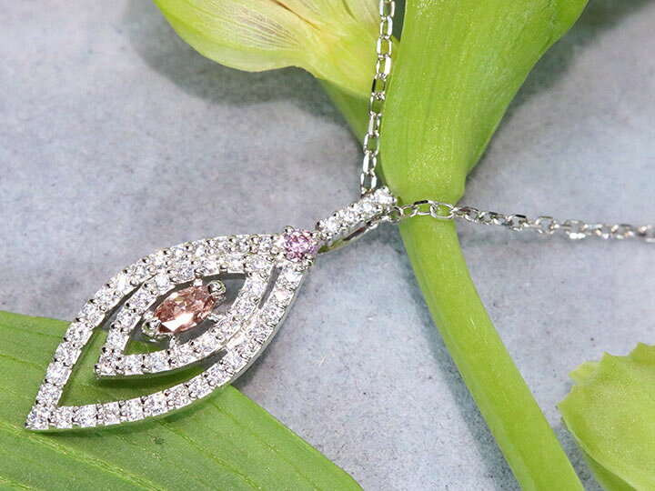 楽天市場】ピンクダイヤモンド 0.092ct FANCY INTENSE PURPLISH PINK 